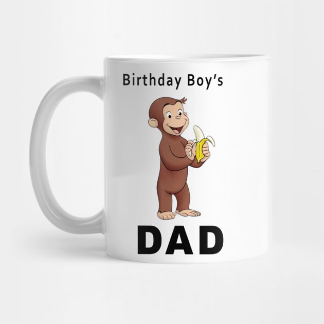 Daddy - Curious George by SusieTeeCreations